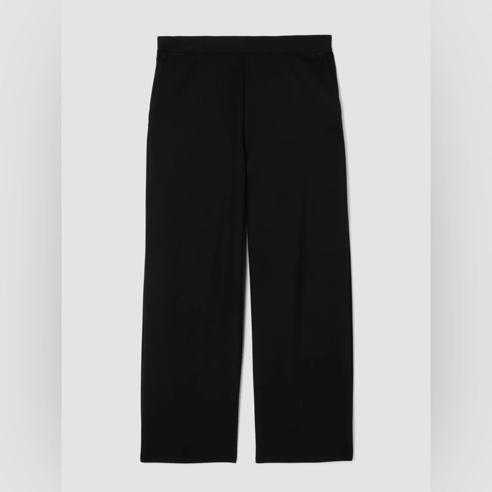 Eileen Fisher Flex Ponte Wide Leg Pant - Picture 4 of 7